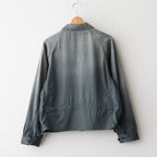 PATINA-RAYON WEATHER CHIEF JACKET #CELADON [261OJ-JK11]