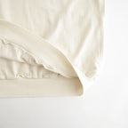 Co/Silk Nep Harf-zip P/O #Ivory [BHS25S037F26]