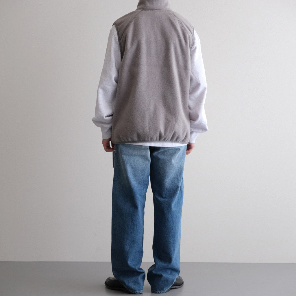 LEVEL3 Fleece Vest #FoliageGrey [bROOTS24F13F25]