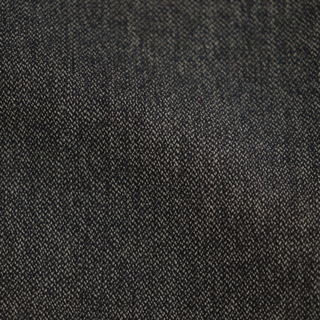 TWEED WOOL ONE TUCK TROUSERS #BROWN [BN-26FM-023]