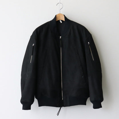 BOMBER JACKET #BLACK [SH-50-C-NUBUCK-2]