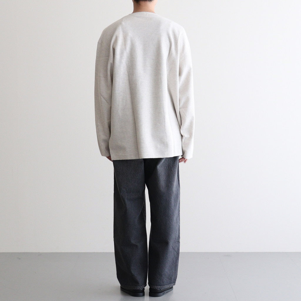 Rough&Smooth Thermal Over NeckL/S #HeatherOatmeal [bROOTS24F30F25]