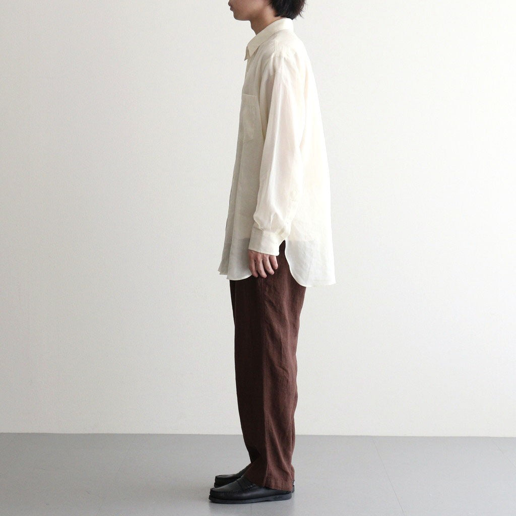 LINEN POPLIN PT #050 BROWN [17061 40059]