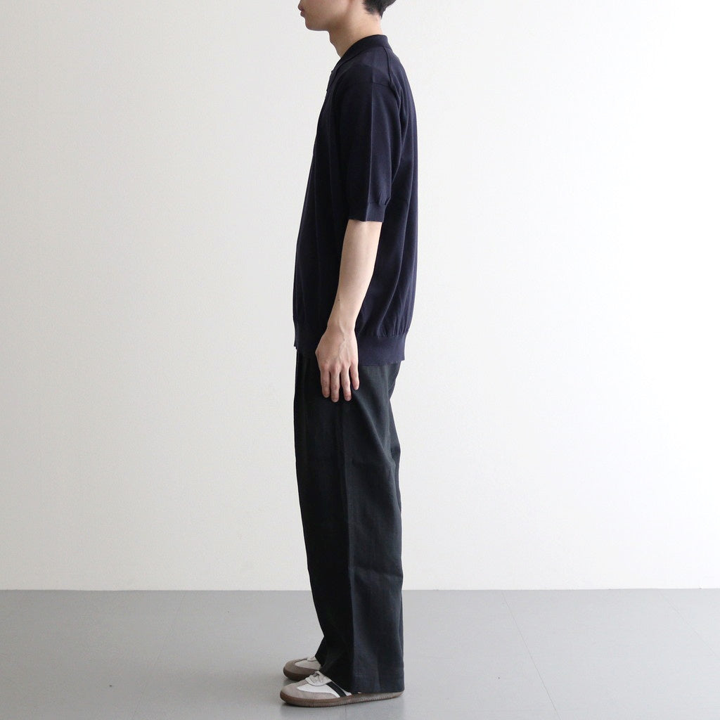 THE SEAISLAND COTTON POLO S/S #NAVY [BN-25SM-057]