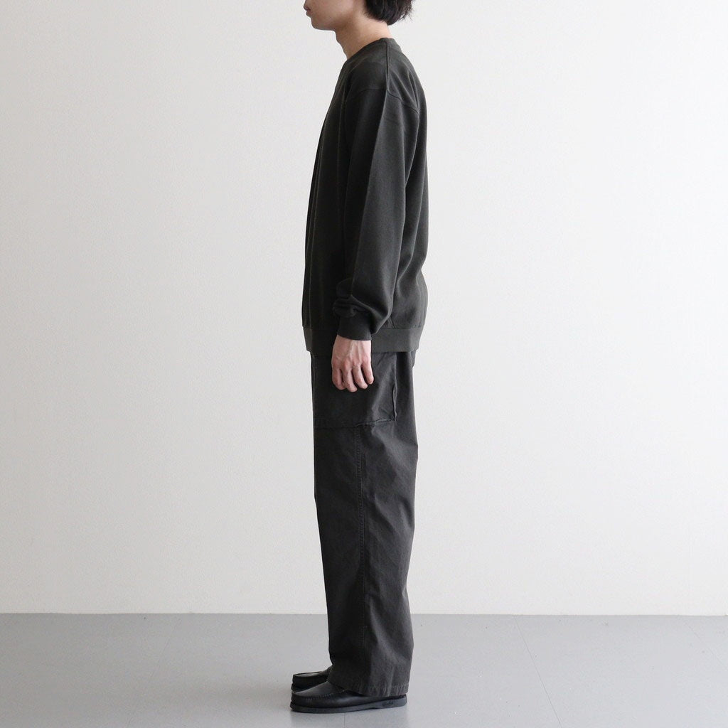 SEED STITCH LS TOP #GRAPHITE [PMAV-CL03]