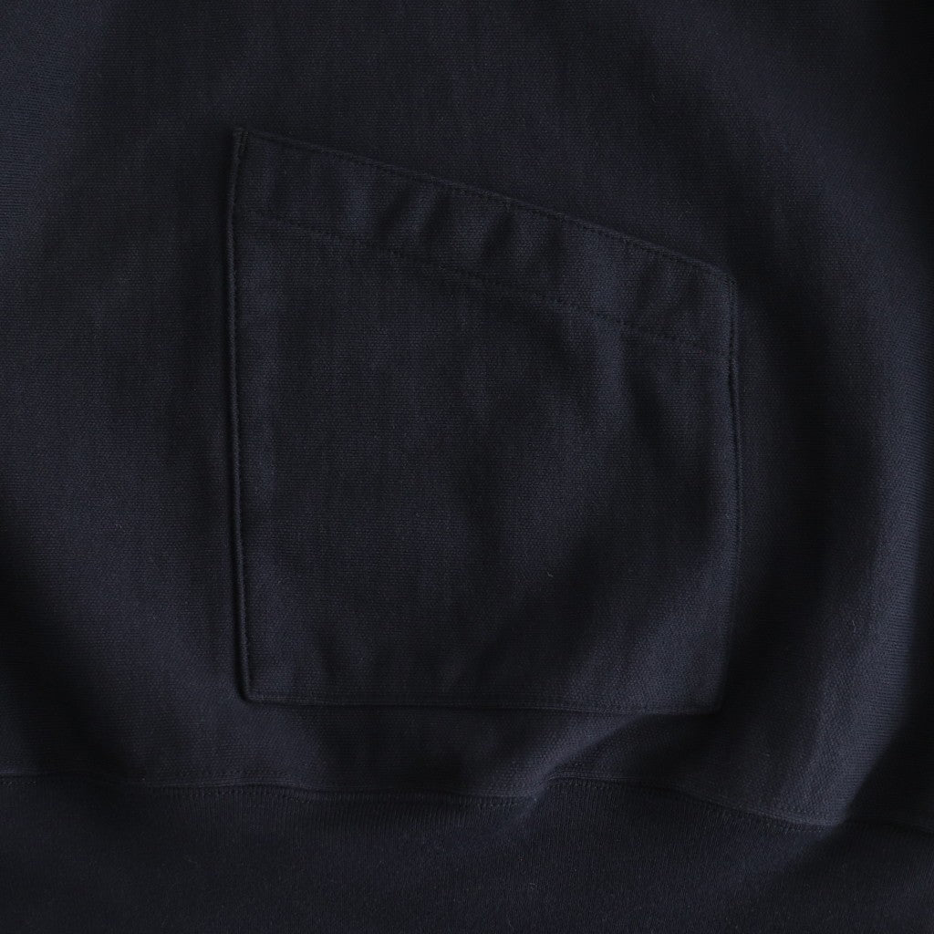 Thin-Sweat Separate-Pocket Hoodie P/O #DarkNavy [bROOTS25S20]