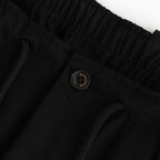 DOUBLE PLEATED EASY TROUSERS #BLACK [A26A15PT02C]