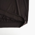CREW NECK L/S TEE #DARK BROWN [M26C15CS03C]