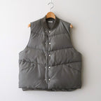 MOUNTAINEER DOWN VEST #D.GRAY [PMAU-VT01]
