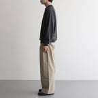 SILK POLO SKIPPER #CHARCOAL [BN-25SM-037]