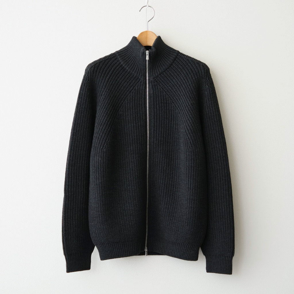 SIGNATURE DRIVERS KNIT #CHARCOAL [BN-26FM-049]