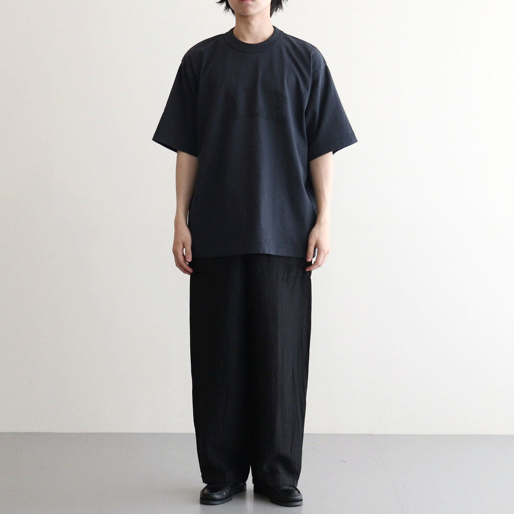 ALE-Y 88/12 Print Tee WIDE #NightBlack×Black-PT [bROOTS25S36S26A]