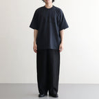 ALE-Y 88/12 Print Tee WIDE #NightBlack×Black-PT [bROOTS25S36S26A]
