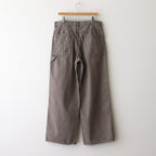 WIDE PAINTER PANTS #BROWN [M25B13PT01C]