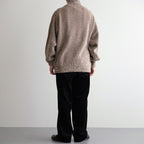 DRIVERS YARDIE KNIT #BROWN [DNA25K02]