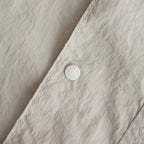 Nylon Taffeta Field S/S Shirt #Light Gray [N25SG055]