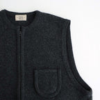 Felting Wool Kit Vest #CHARCOAL [NEP-AW2430]
