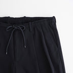 DOUBLE PLEATED EASY TROUSERS #NAVY [A26A93PT02C]