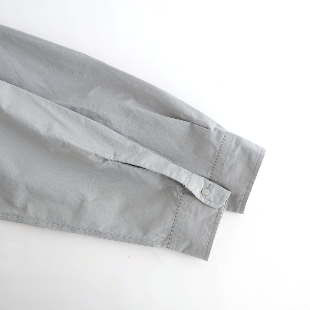 Regular Collar Wind Shirt #Gray [S26SG082]