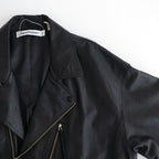 BAGGY RIDER JACKET #BLACK [SH-02-SW-COW-4]