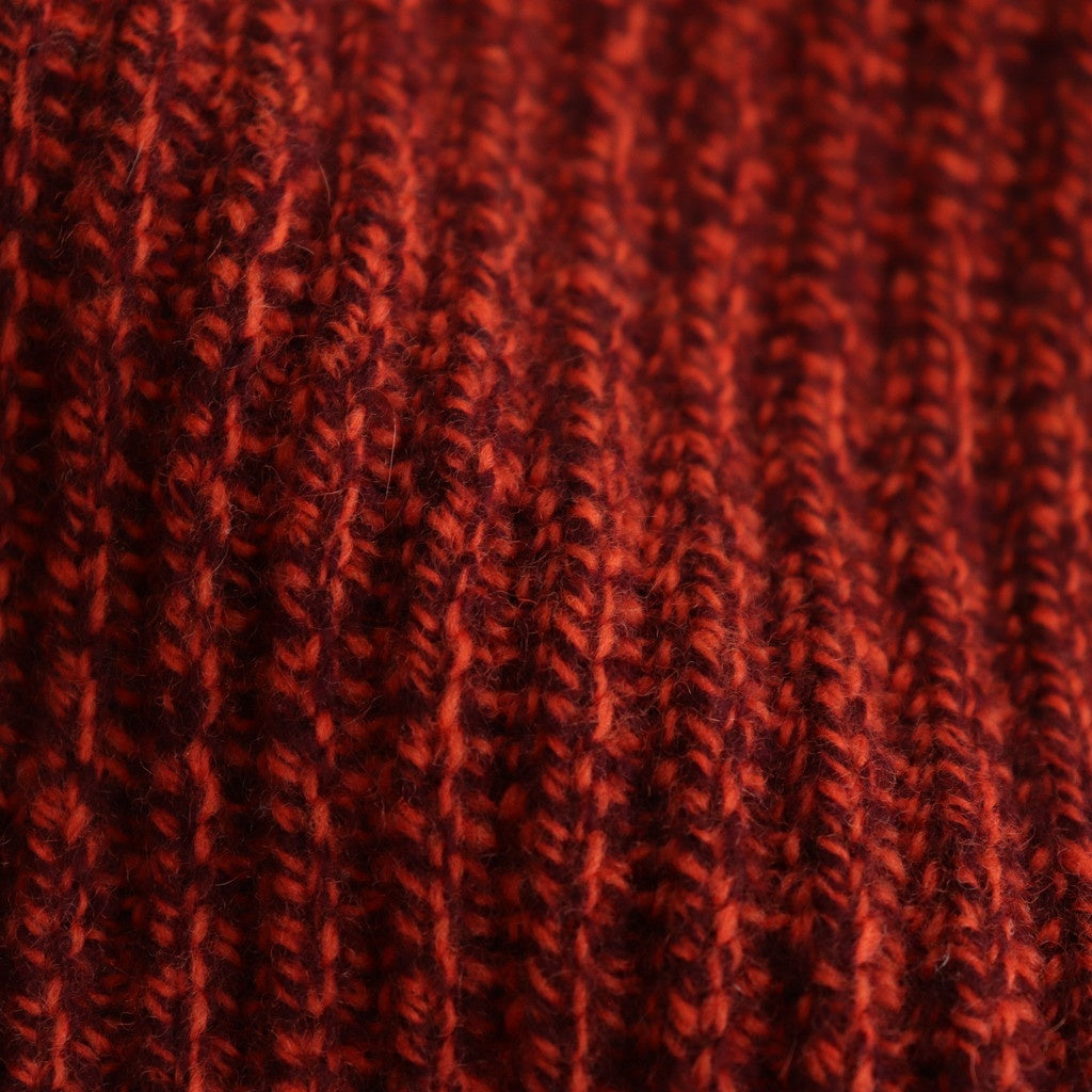 WOOL CASHEMERE DRIVERS KN #FIRE ORANGE [17042 60079]