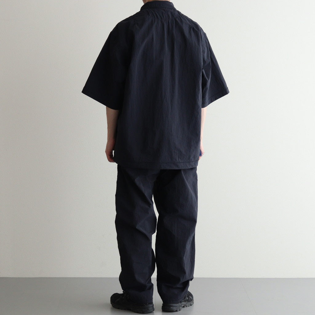 SM FIELD SHIRT SS feather nylon #BlackNavy [25s_SMMS254116]