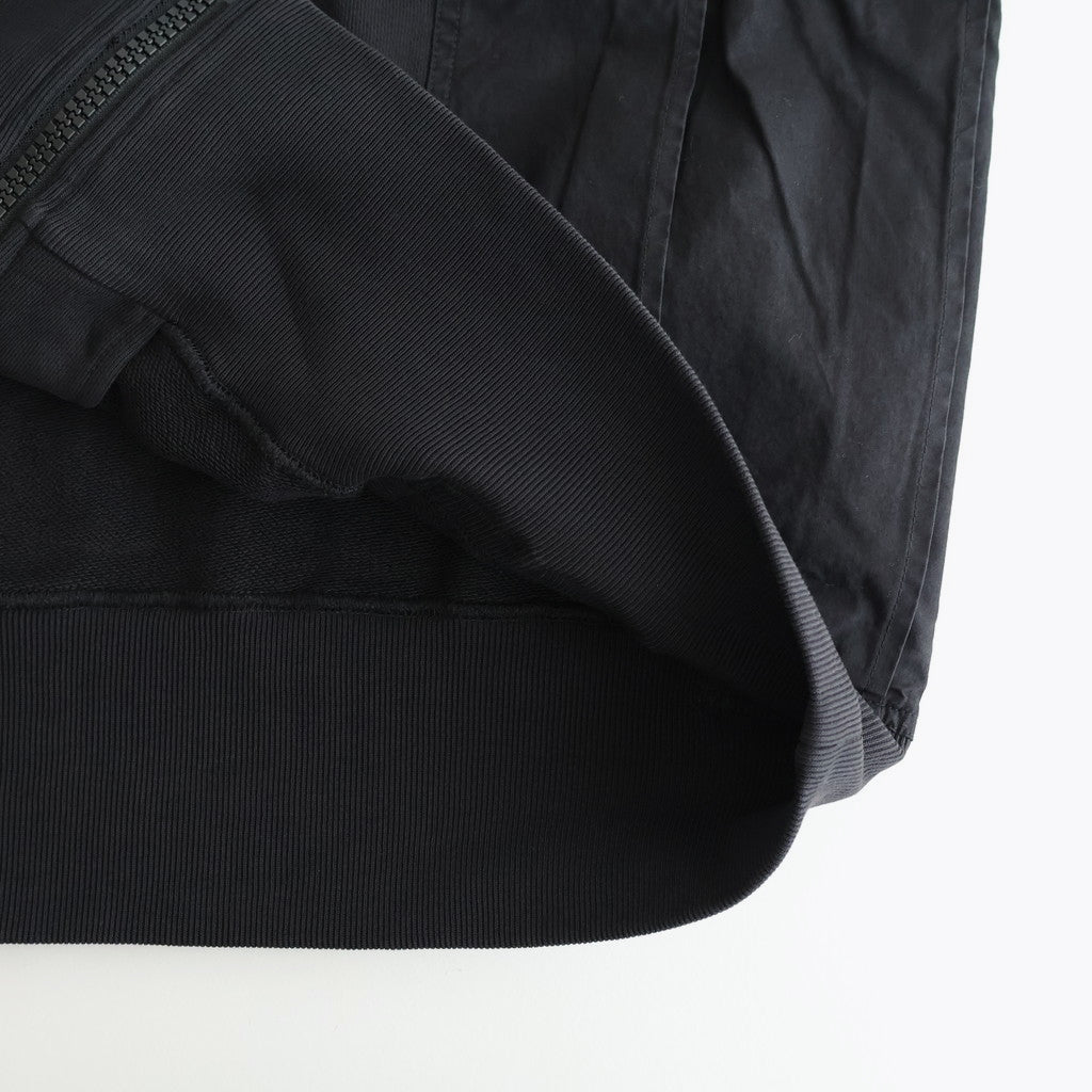 11oz Zip Up Hoodie #Black [N25FH046]