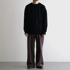 Wool Crewneck #BLACK [NEP-AW2626]