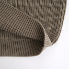 SIGNATURE CREW NECK #MELANGE BROWN [BN-25FM-038]