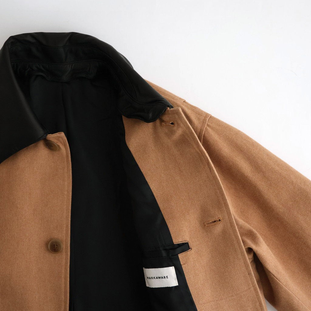 CHASSEUR JACKET #NATURAL BROWN [A26C08BL01C]