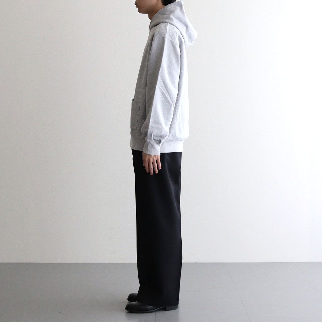 Thin-Sweat Separate-Pocket Hoodie P/O #HeatherWhite [bROOTS25S20]