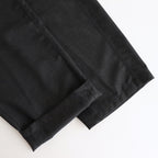 HOPSACK WIDE POCKET TROUSERS #CHARCOAL [PMAT-PT06]