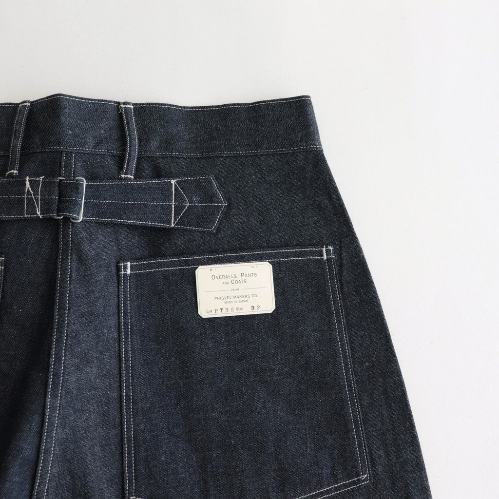 MIL DENIM FATIGUE TROUSERS #INDIGO [PM-PTM35]