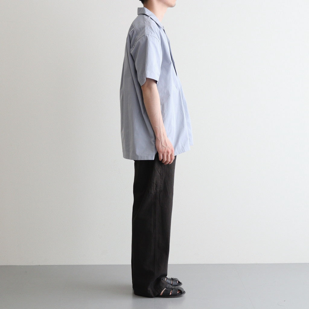 DENIM PAINTER TROUSERS #DUST BLACK [PMAT-PT09]