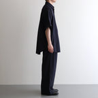 COMFORT FIT S/S SHIRT #NAVY [A25B03SH01B]