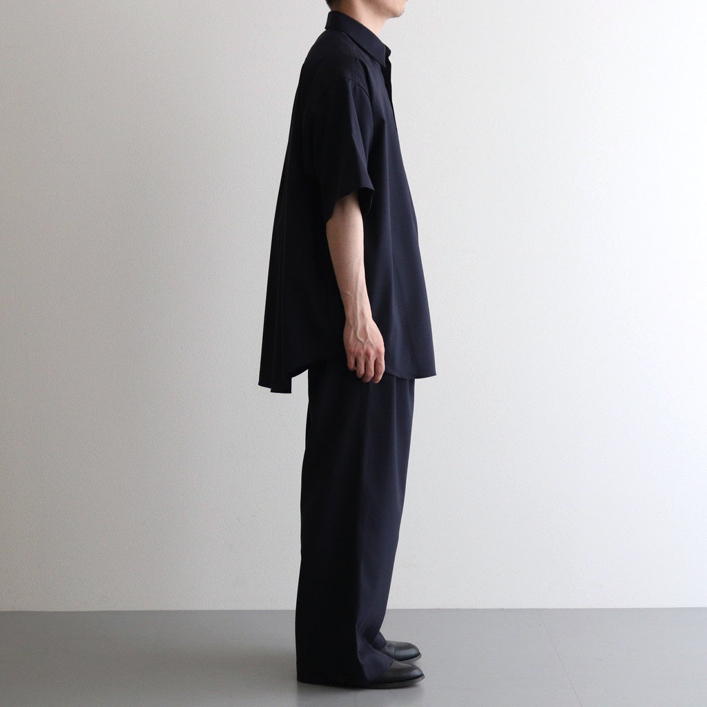 COMFORT FIT S/S SHIRT #NAVY [A25B03SH01B]