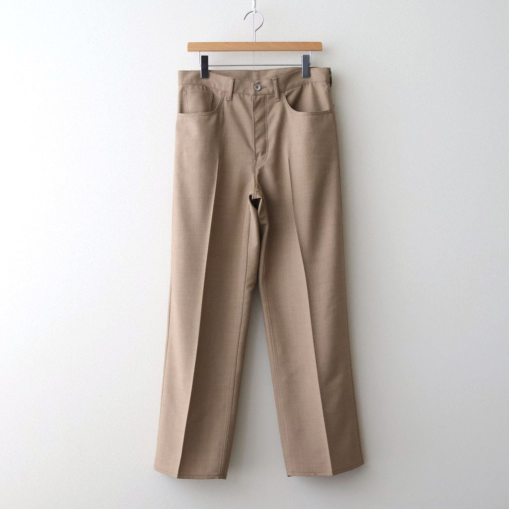 5-POCKETS TROUSERS #BEIGE [M26A06PT02C]