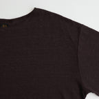 NORMANDY LINEN BASQUE SHIRT #DARK BROWN [BN-25SM-065]