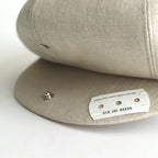 HEMP DUCK PEAKED CAP #BONE [251OJ-HT02]