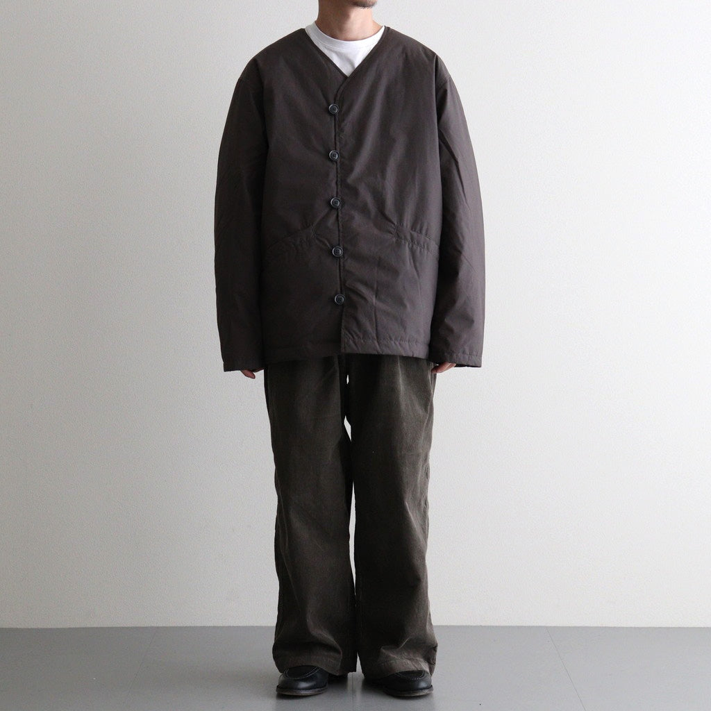 Down Cardigan #Charcoal [S26FA048]