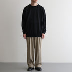 CHOMA CREW NECK #BLACK [BN-25SM-058]