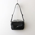 SQUARE SHOULDER BAG #BLACK [BG-45-COW-5]