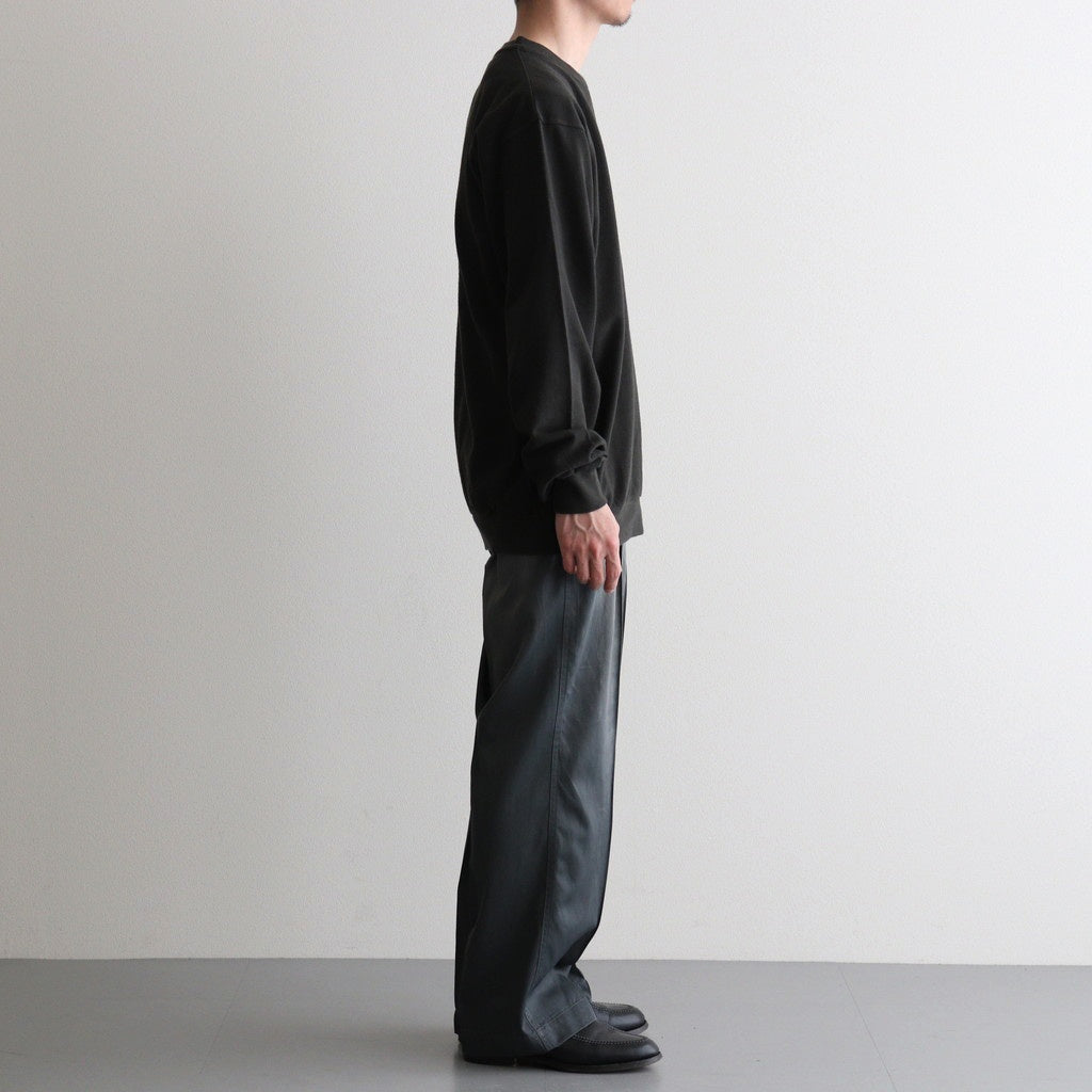 PATINA-RAYON SPORTING TROUSER #CELADON [261OJ-PT07]