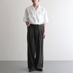 ORGANIC COTTON WASHER SATIN OPEN/C SH #WHITE [16551 50343]