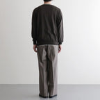SUPER120'S CHAMBRAY WOOL 3TACK TR #050 MOCA [17061 40031]