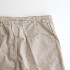 PATINA HERRINGBONE GATHERING TROUSER #BONE [251OJ-PT07]