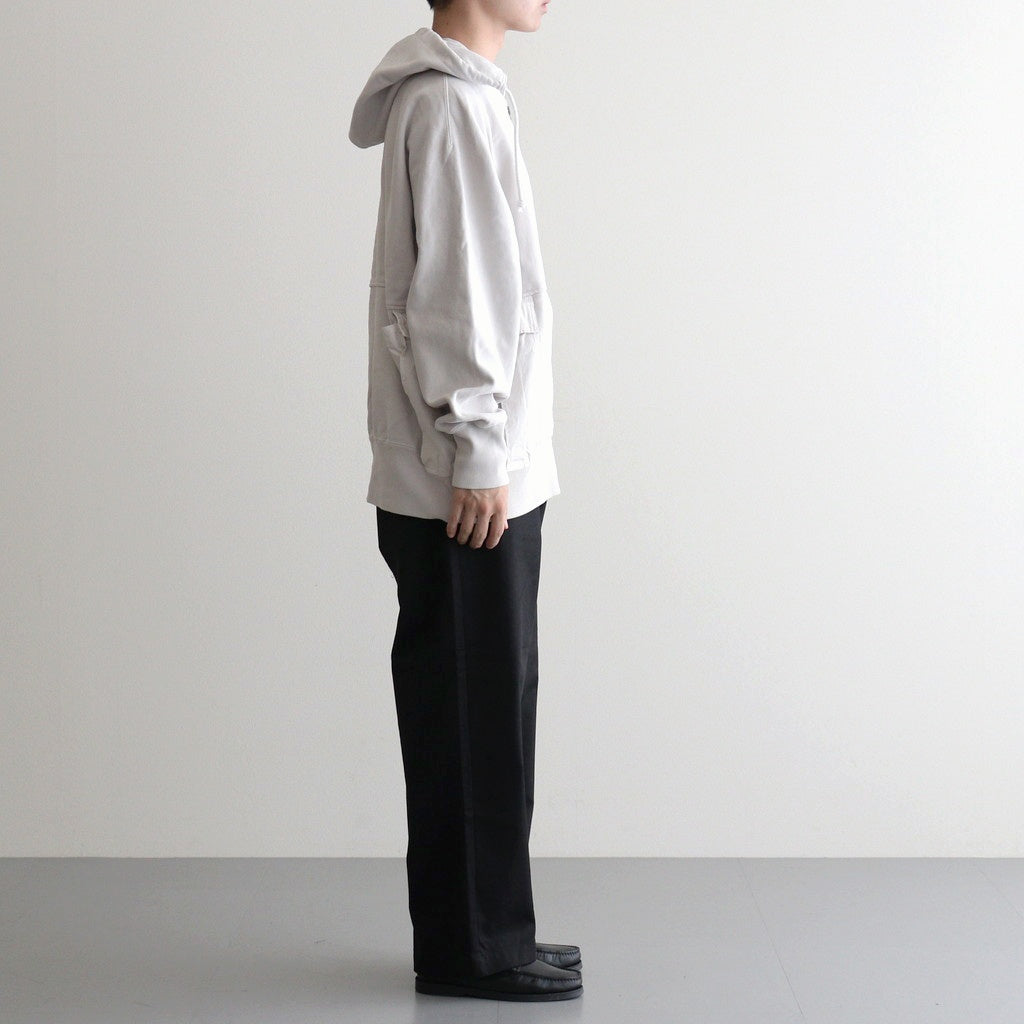 11oz Zip Up Hoodie #Stone [N25FH046]