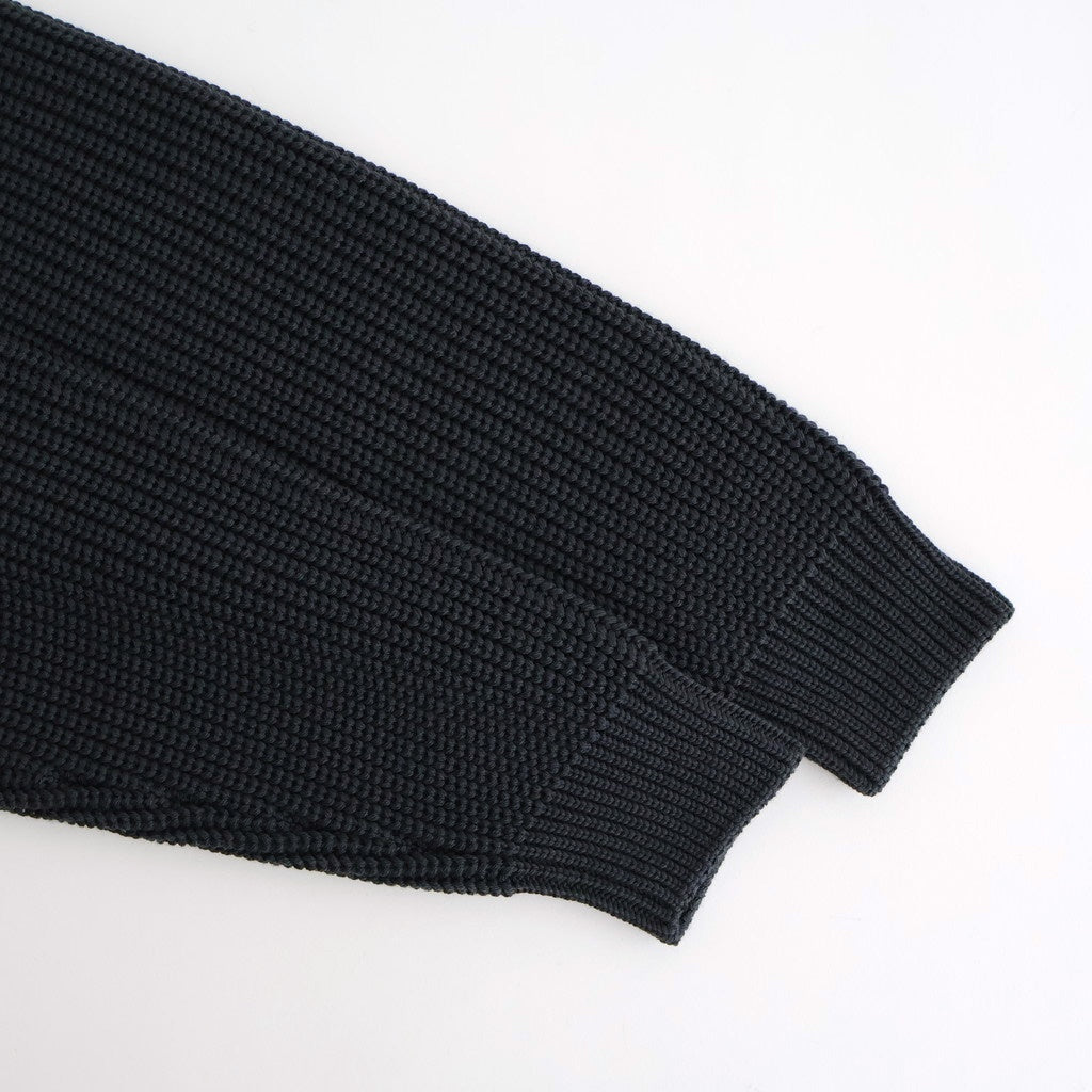 SIGNATURE DRIVERS KNIT #CHARCOAL BLUE [BN-25FM-040]