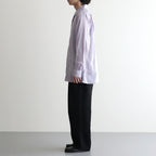 ITALIAN OPEN COLLAR SHIRT #LAVENDER [A26A23SH03C]