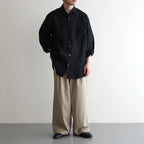 COMFORT FIT SHIRT #BLACK [A25A16SH01C]